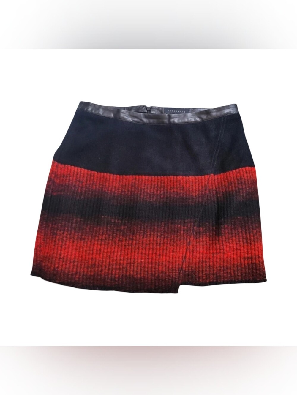 Sanctuary Sarape Skirt In Black &‎ Red